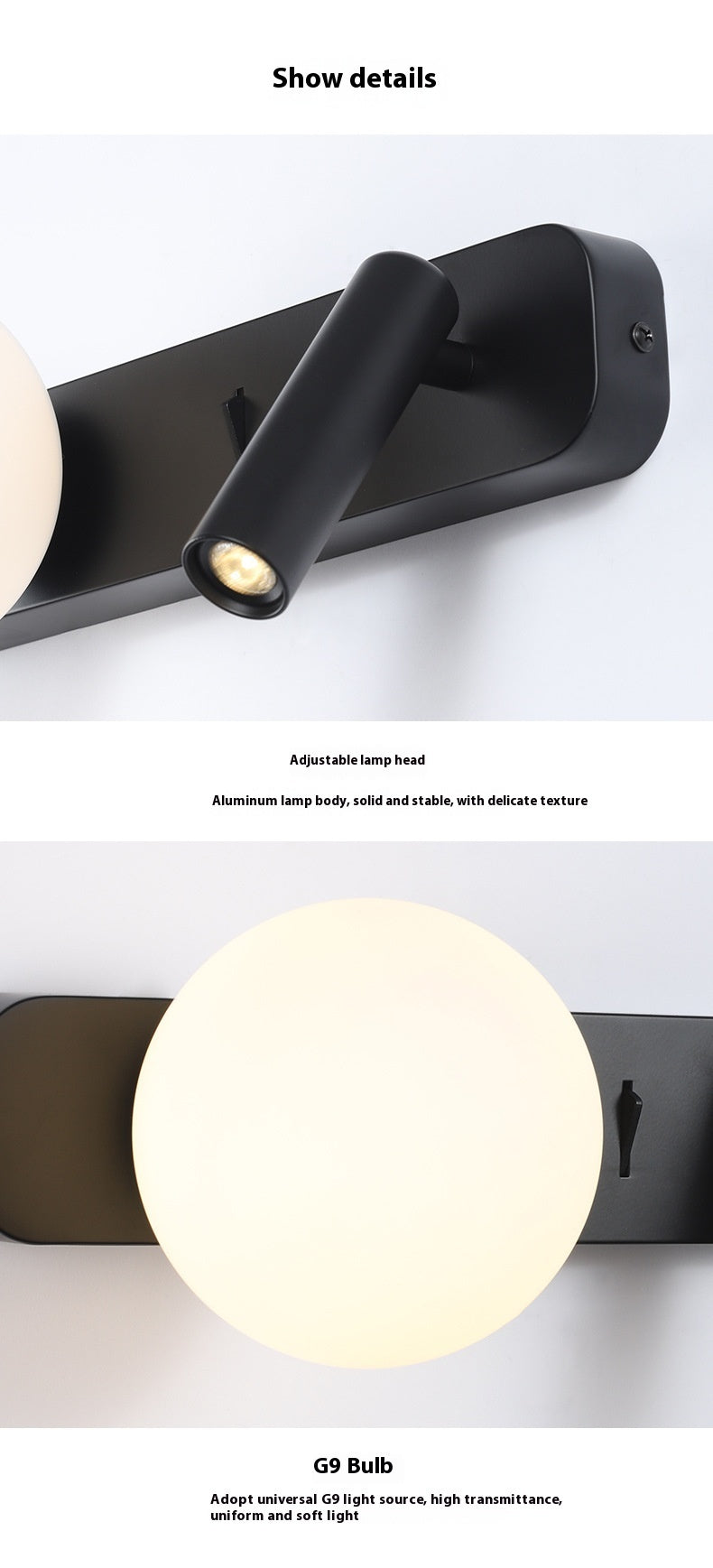 Modern Minimalist Moon Ambience Light